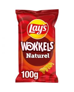 Lays Wokkels Naturel 100 Gramm