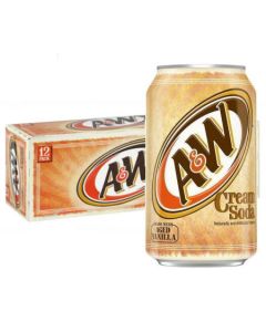 A&W Cream Soda (USA) 355 ml Tray - 12 Stück