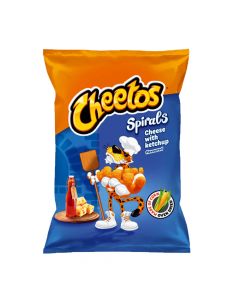 Cheetos Spirals Cheese Ketchup 20x85 Gramm