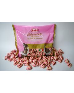 Sorini Schokolade Herzen Fuxia 1 Kilo