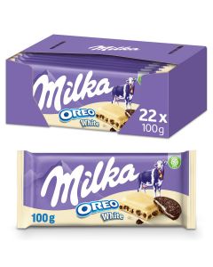 Milka Oreo White 22 x 100 Gramm