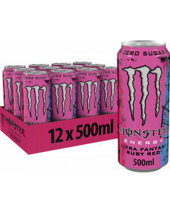 Monster Energy Ultra Fantasy Ruby Red 12x500ml
