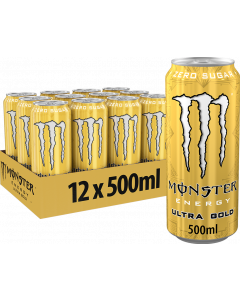 Monster Energy Ultra Gold 12x500ml
