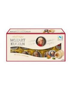 Mozartkugeln Weiße Box 10 x 200 Gramm 