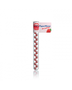 Papermints Coolcaps Strawberry Tube 18 stück
