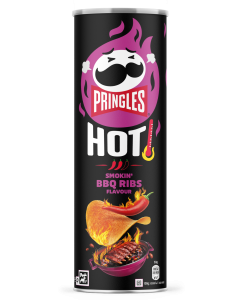 Pringles Hot Smokin BBQ Ribs 160 Gramm