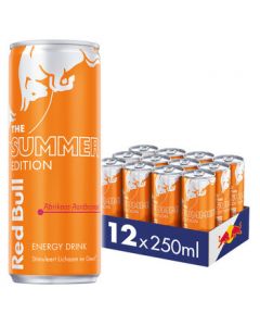 Red Bull Aprikose-Erdbeere 12 x 250 ml